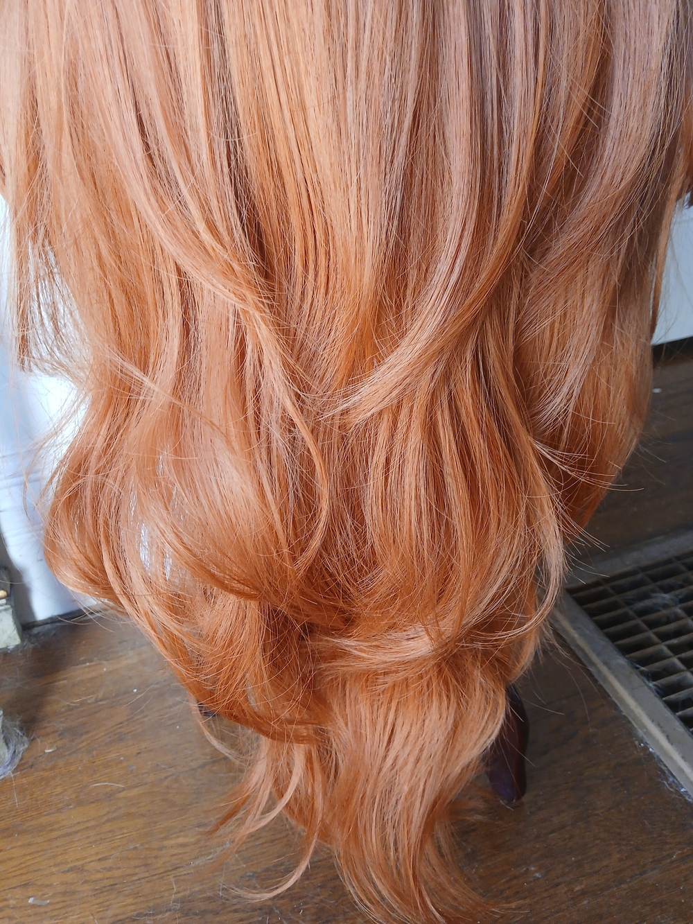 Over 36" Natural Red Long Wavy Wig So Silky Adjustable Cap BE A GINGER! - Picture 2 of 8